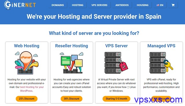 GINERNET西班牙VPS:30欧元/年,无视DMCA/10Gbps端口/限量100台/支持paypal和比特币 GINERNET西班牙VPS:30欧元/年,无视DMCA/10Gbps端口/限量100台/支持paypal和比特币